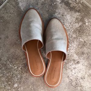 NIB All saints rick flat leather